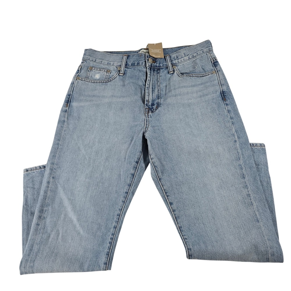 Madewell The Perfect Vintage Jean Light Wash High Rise Tapered Denim Size 29